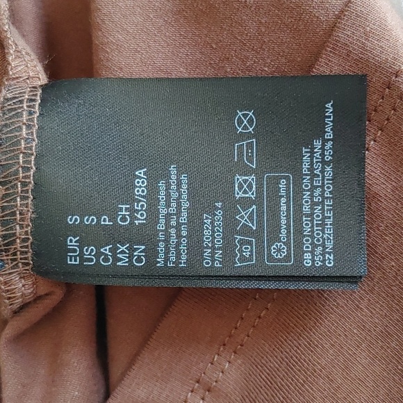 NWT H&M/Divided Cotton Blend Slip Dress/Tunic Size Small - Picture 11 of 13